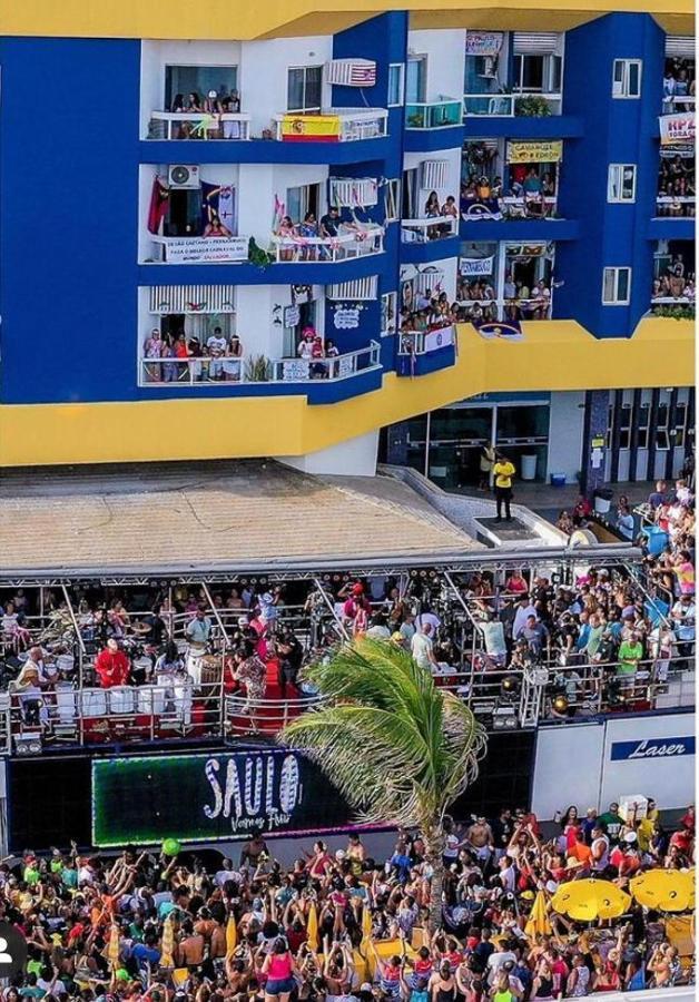 Flat O Point Do Carnaval Do Farol Da Barra Lejlighed Salvador Eksteriør billede